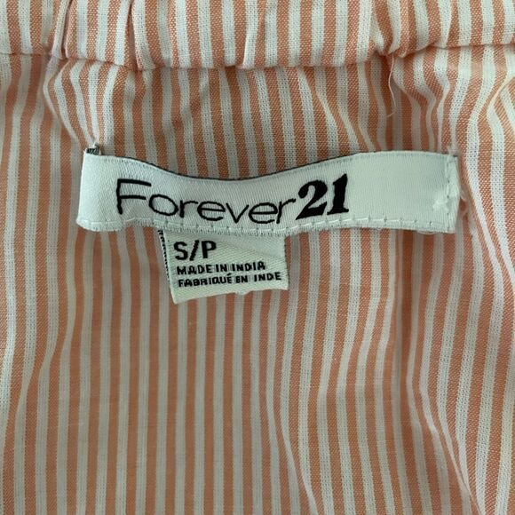 Forever 21 striped off shoulder top, size Small - Picture 6 of 6